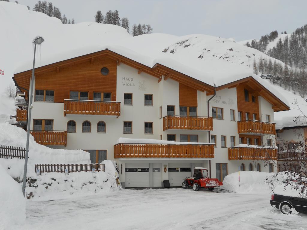Haus Gentiana Apartment Samnaun Bagian luar foto